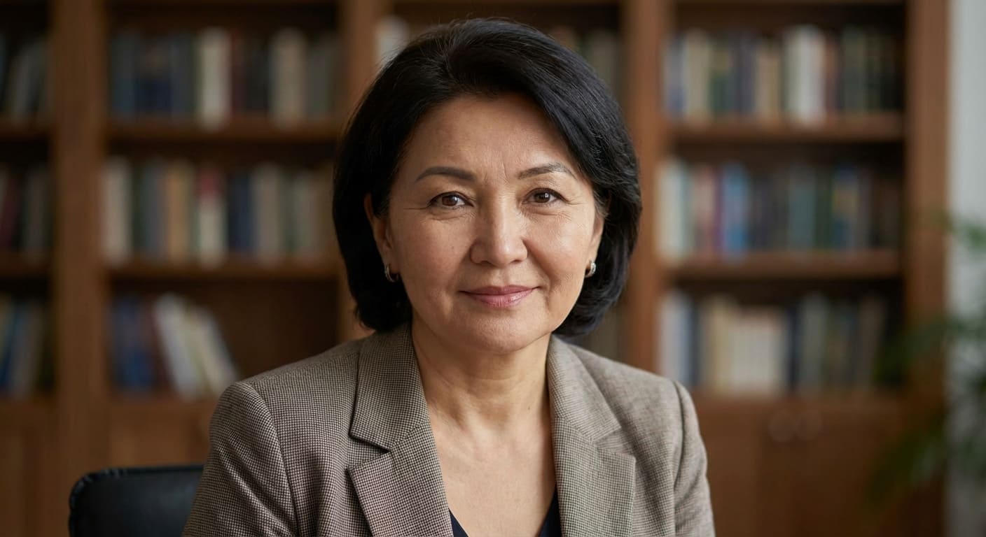 Портрет Алии Сулейменовой, автора обзоров о стилях декоративно-прикладного искусства