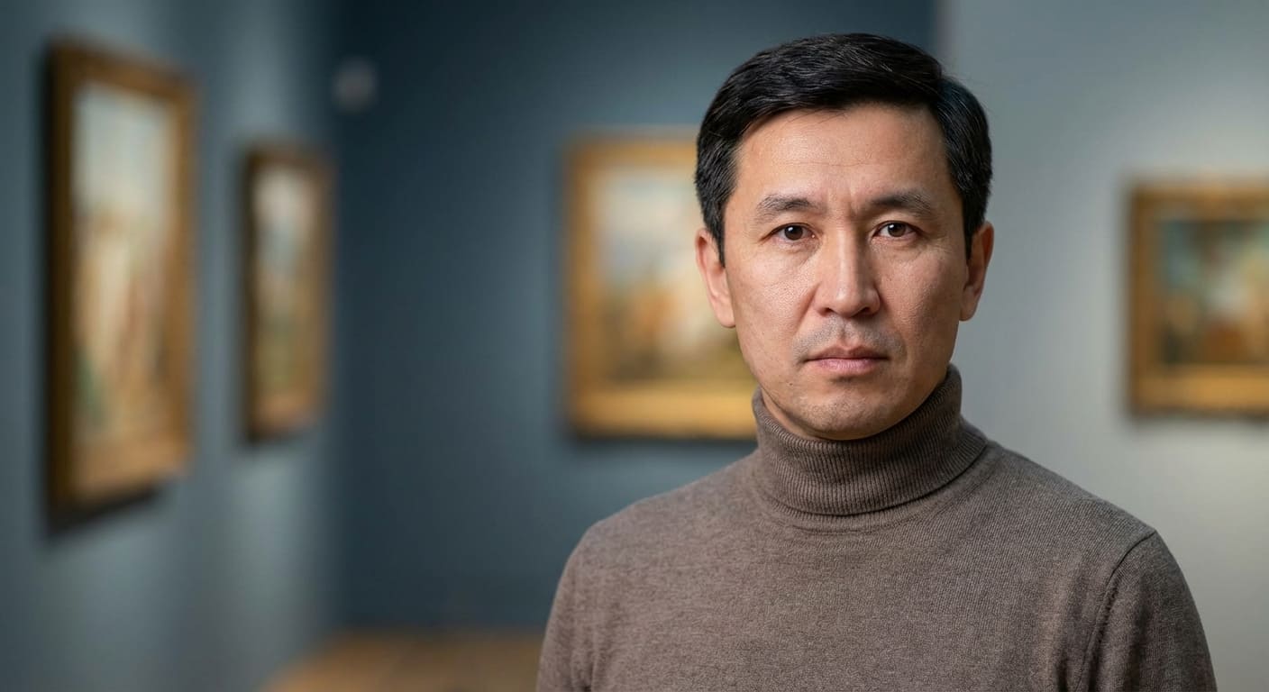 Портрет Тимура Ахметова, аналитика исторических эпох и художественных направлений